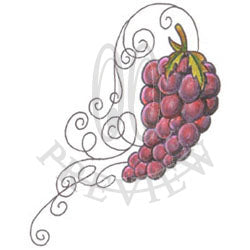 Grape Tattoo Designs
